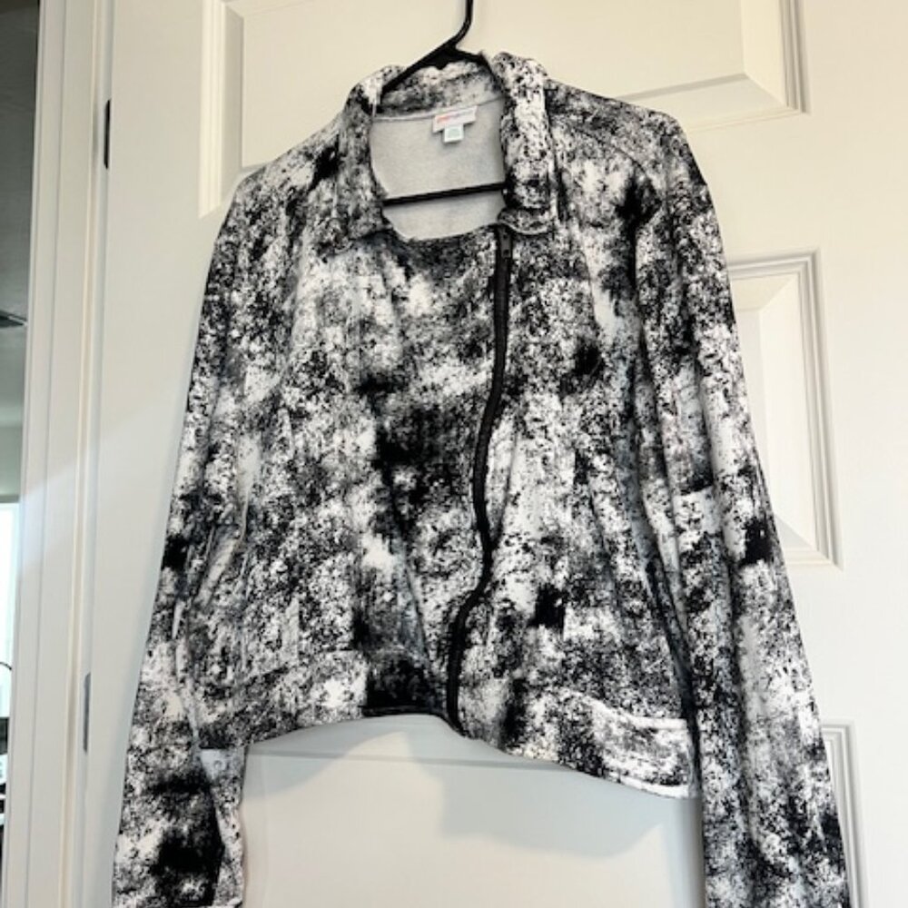 LuLaRoe Presley Moto Jacket Size 2XL